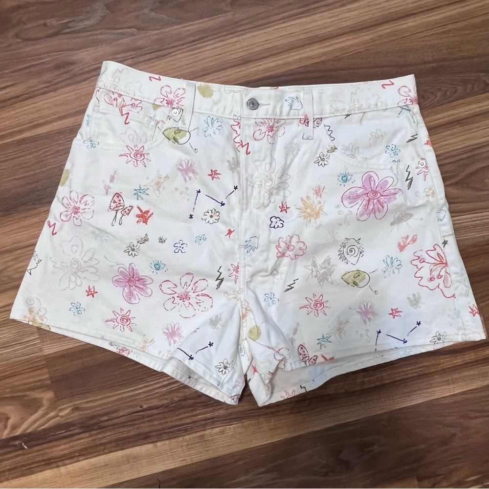 Women’s Levi’s High Waisted Mom Shorts 33